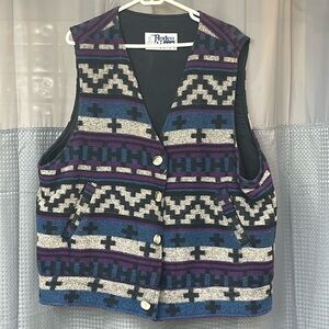 Roper Wool blend vest